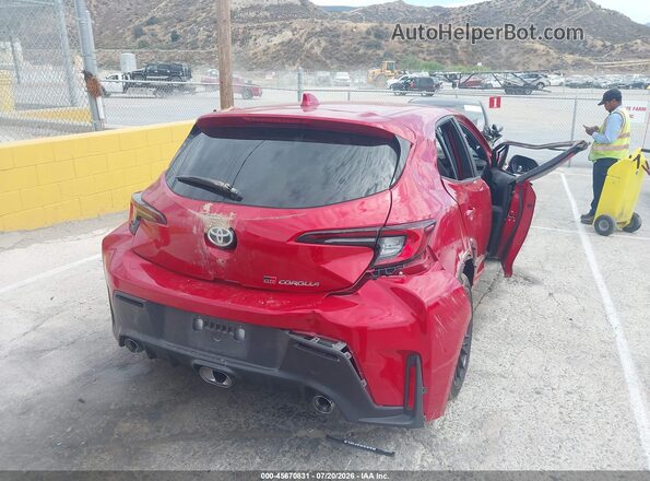 JTNABAAEXSA019629 2025 TOYOTA GR COROLLA Red Rear right