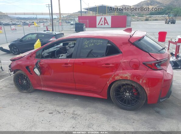 JTNABAAEXSA019629 2025 TOYOTA GR COROLLA Red 