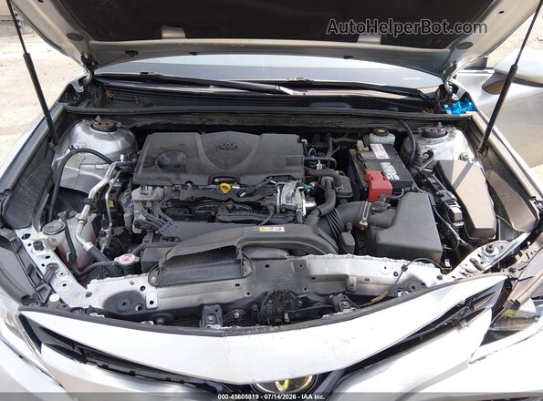 JTNB11HK4J3020880 2018 TOYOTA CAMRY Silver უკანა ხედი
