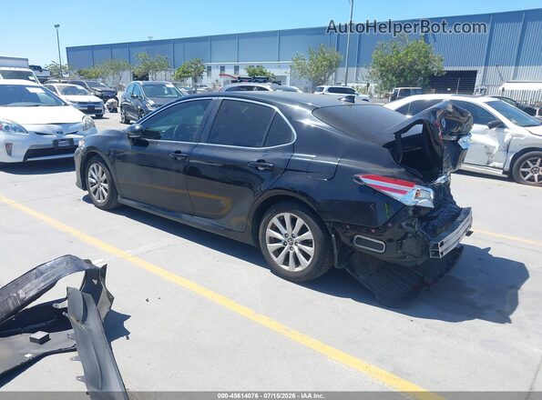 JTNB11HKXJ3000472 2018 TOYOTA CAMRY Черный Задняя левая четверть