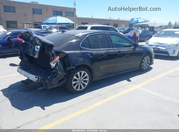 JTNB11HKXJ3000472 2018 TOYOTA CAMRY Черный Задняя правая четверть