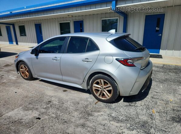 JTNB4MBE0M3105151 2021 TOYOTA COROLLA Silver Tył lewy