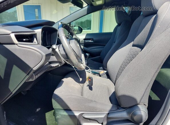JTNB4MBE0M3105151 2021 TOYOTA COROLLA Silver Widok wnętrza z przodu