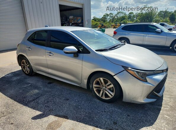 JTNB4MBE0M3105151 2021 TOYOTA COROLLA Silver Przód prawy