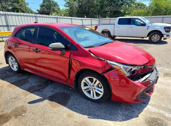 JTNB4MBE7M3126868 2021 TOYOTA COROLLA Красный Передняя правая четверть