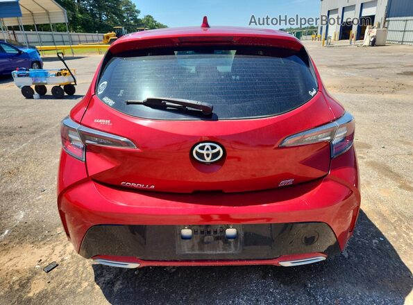 JTNB4MBE7M3126868 2021 TOYOTA COROLLA Красный Вид сзади