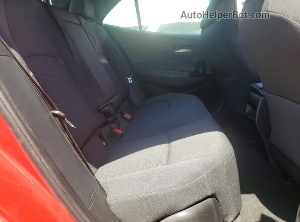 JTNB4MBEXM3117338 2021 TOYOTA COROLLA Burgundy Вид задніх сидінь