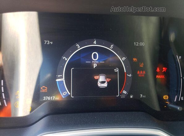 JTNC4MBE1S3247221 2025 TOYOTA COROLLA Blue Vista del cuadro de instrumentos