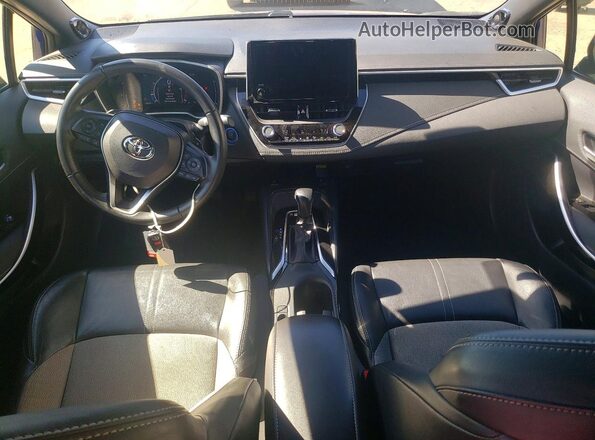 JTNC4MBE1S3247221 2025 TOYOTA COROLLA Blue Vista del salpicadero