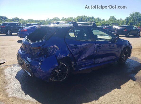 JTNC4MBE1S3247221 2025 TOYOTA COROLLA Blue Trasero derecho