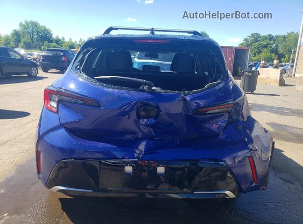JTNC4MBE1S3247221 2025 TOYOTA COROLLA Blue Vista trasera
