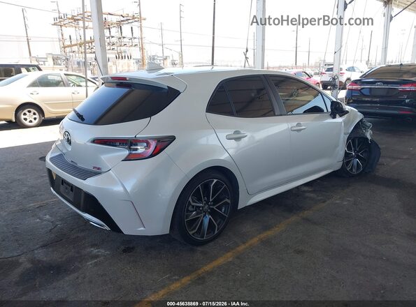 JTNC4MBE3M3125205 2021 TOYOTA COROLLA White Tył prawy