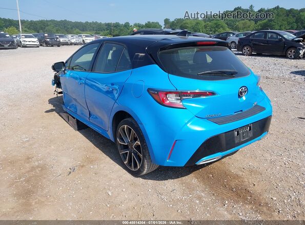 JTNC4MBE3N3158609 2022 TOYOTA COROLLA Blue Հետևի ձախ