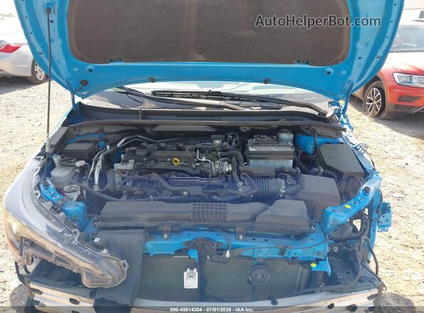 JTNC4MBE3N3158609 2022 TOYOTA COROLLA Blue Հետևի տեսք