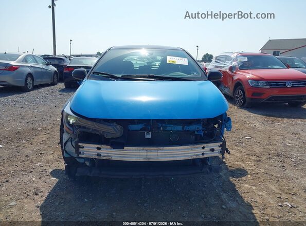 JTNC4MBE3N3158609 2022 TOYOTA COROLLA Blue Սարքավորումների վահանակի տեսք
