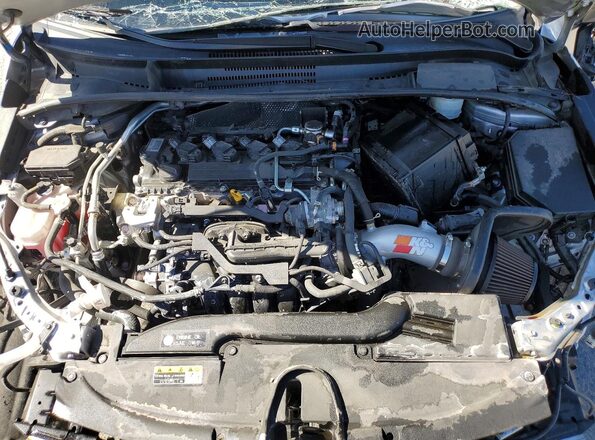 JTNC4MBE3P3209495 2023 TOYOTA COROLLA Silver Widok wnętrza z tyłu