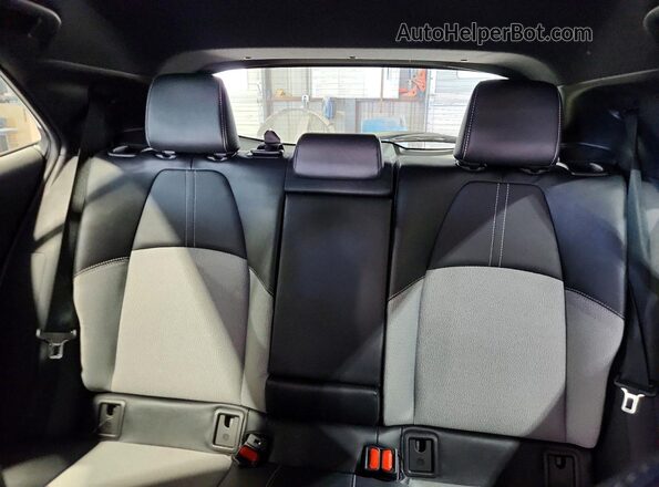 JTNC4MBE9P3206570 2023 TOYOTA COROLLA Gray Vista de los asientos traseros