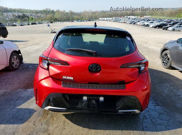 JTNC4MBEXR3221873 2024 TOYOTA COROLLA Red Вид ззаду