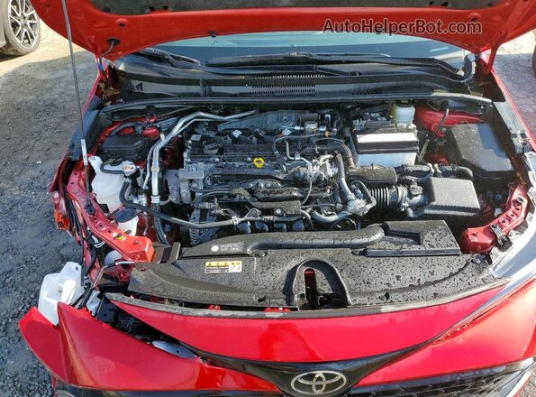 JTNC4MBEXR3221873 2024 TOYOTA COROLLA Red Вид задньої частини салону