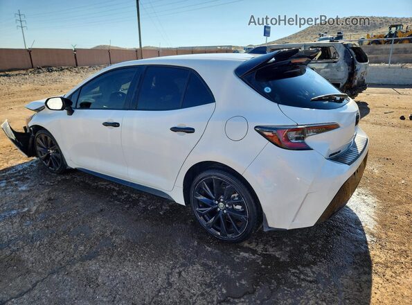JTND4MBE1N3174554 2022 TOYOTA COROLLA White უკანა მარცხენა