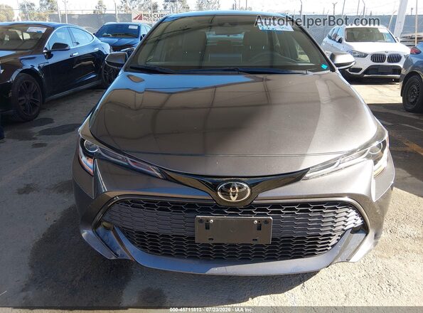JTND4MBE1N3183660 2022 TOYOTA COROLLA Gray Vista interior trasera