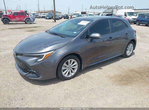 JTND4MBE1S3250981 2025 TOYOTA COROLLA Серый Передняя левая четверть