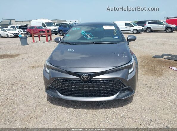 JTND4MBE1S3250981 2025 TOYOTA COROLLA Серый Вид щитка приборов