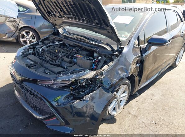 JTND4MBE2M3111929 2021 TOYOTA COROLLA Dark Blue წინა ხედი