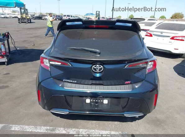 JTND4MBE2M3111929 2021 TOYOTA COROLLA Dark Blue 