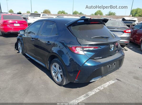 JTND4MBE2M3111929 2021 TOYOTA COROLLA Dark Blue უკანა მარცხენა