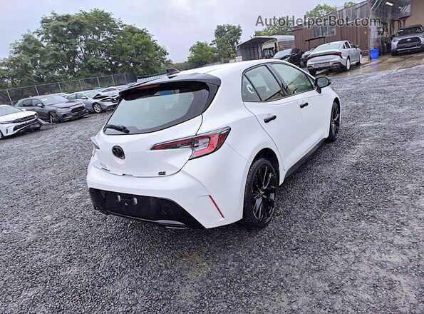 JTND4MBE2N3151848 2022 TOYOTA COROLLA White Przód prawy