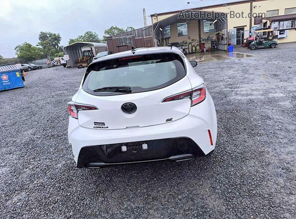 JTND4MBE2N3151848 2022 TOYOTA COROLLA White Widok z tyłu