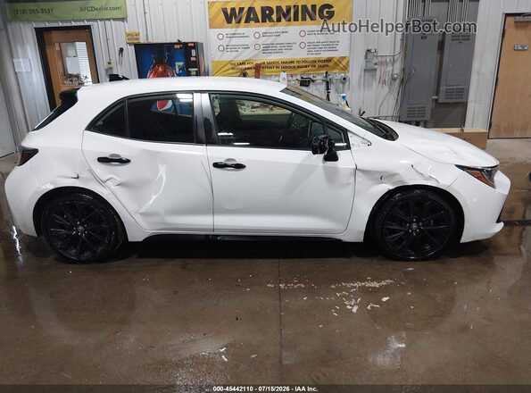 JTND4MBE2N3163708 2022 TOYOTA COROLLA White უკანა სალონის ხედი