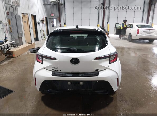 JTND4MBE2N3163708 2022 TOYOTA COROLLA White 