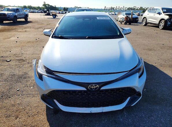 JTND4MBE2P3210092 2023 TOYOTA COROLLA White წინა ხედი