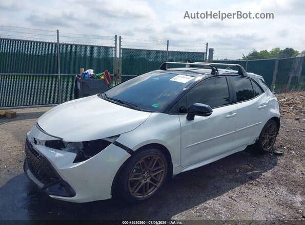 JTND4MBE2R3226845 2024 TOYOTA COROLLA White Przód lewy