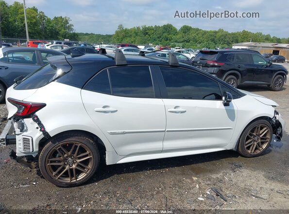 JTND4MBE2R3226845 2024 TOYOTA COROLLA White Widok wnętrza 360 stopni