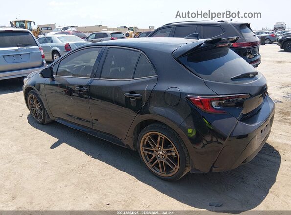 JTND4MBE2S3237284 2025 TOYOTA COROLLA Black Trasero izquierdo