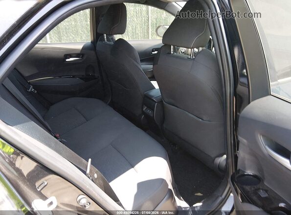 JTND4MBE2S3237284 2025 TOYOTA COROLLA Black Vista de la etiqueta del VIN