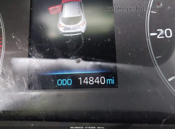 JTND4MBE2S3253453 2025 TOYOTA COROLLA Orange 360 interior view