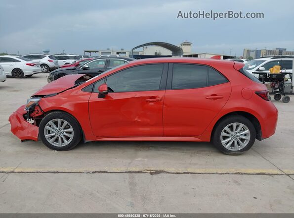 JTND4MBE2S3253453 2025 TOYOTA COROLLA Orange Rear interior view