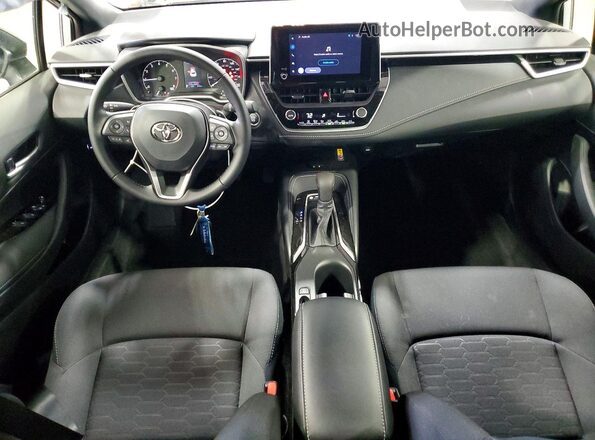 JTND4MBE2T3265278 2026 TOYOTA COROLLA Silver Dashboard view