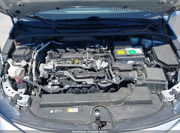 JTND4MBE3M3107226 2021 TOYOTA COROLLA Silver Rear view