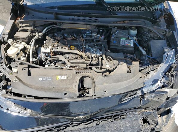 JTND4MBE3N3161871 2022 TOYOTA COROLLA Black Widok wnętrza z tyłu