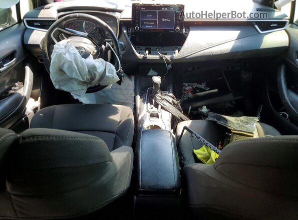 JTND4MBE3N3161871 2022 TOYOTA COROLLA Black Widok deski rozdzielczej