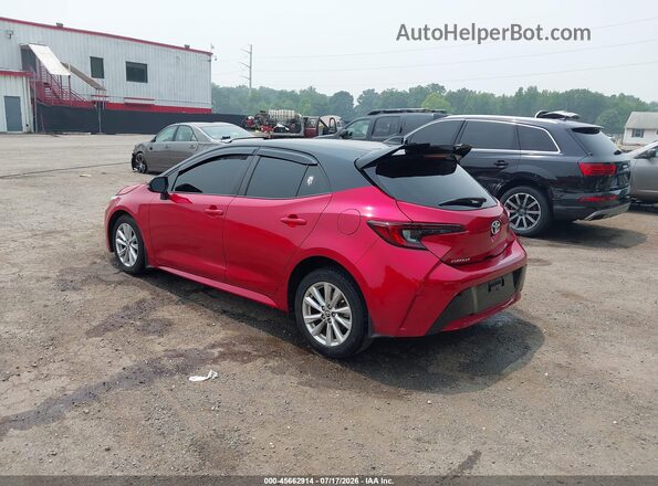 JTND4MBE3P3202339 2023 TOYOTA COROLLA Red Trasero izquierdo