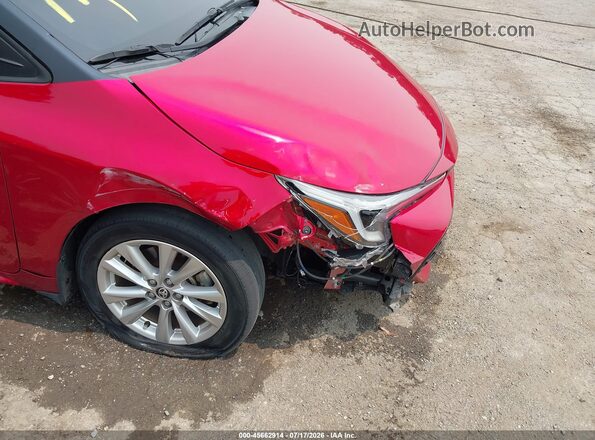 JTND4MBE3P3202339 2023 TOYOTA COROLLA Red Vista frontal
