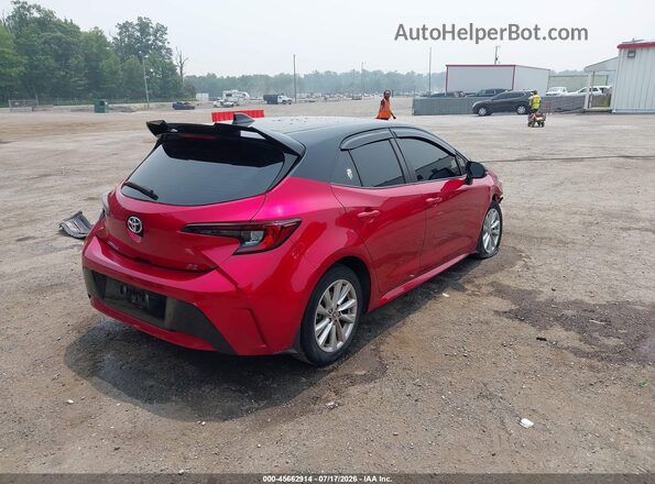 JTND4MBE3P3202339 2023 TOYOTA COROLLA Red Trasero derecho