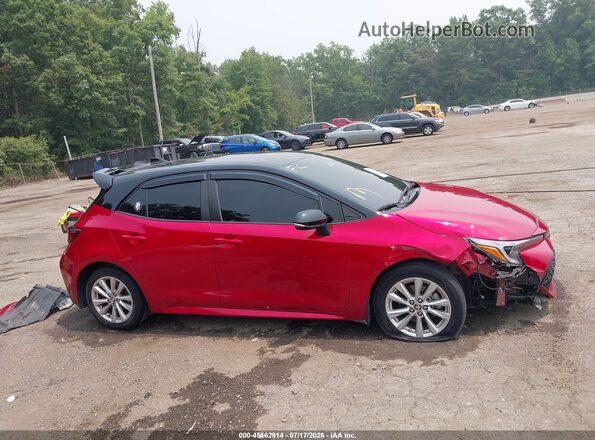 JTND4MBE3P3202339 2023 TOYOTA COROLLA Red Vista interior trasera