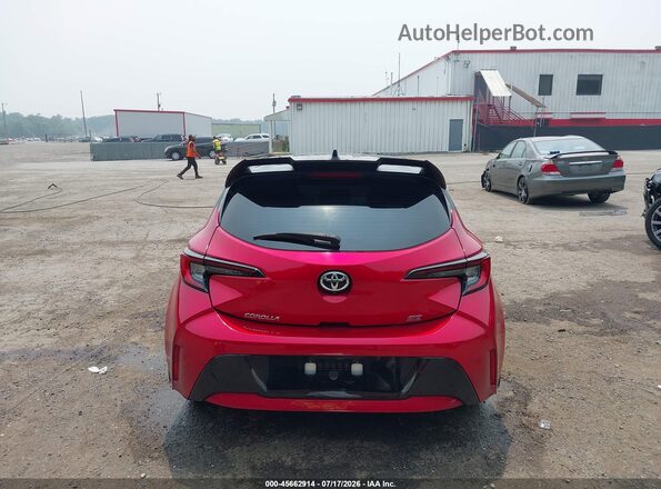 JTND4MBE3P3202339 2023 TOYOTA COROLLA Red 